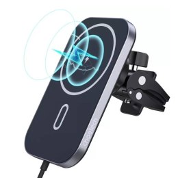 Ładowarka indukcyjna z uchwytem Choetech T200-f (czarna)