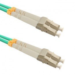 PATCHCORD ŚWIATŁOWODOWY MM 2M DUPLEX 50/125um OM3, LC/UPC-LC/UPC