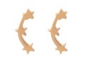 Kolczyki gwiazdki - złote