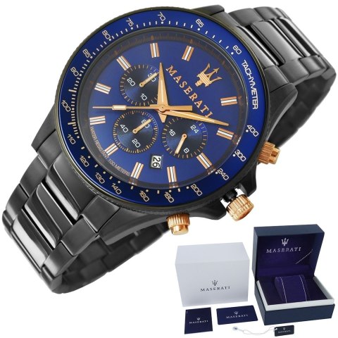Zegarek Męski MASERATI Sfida R8873640001 + BOX