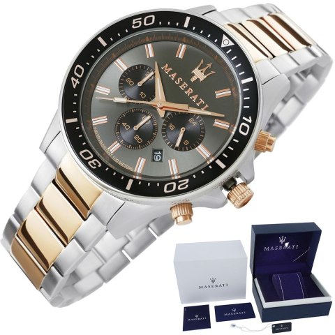 Zegarek Męski MASERATI Sfida R8873640002 + BOX