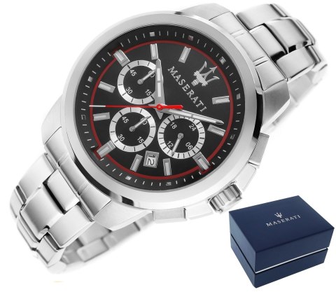 Zegarek Męski MASERATI Successo R8873621009 + BOX