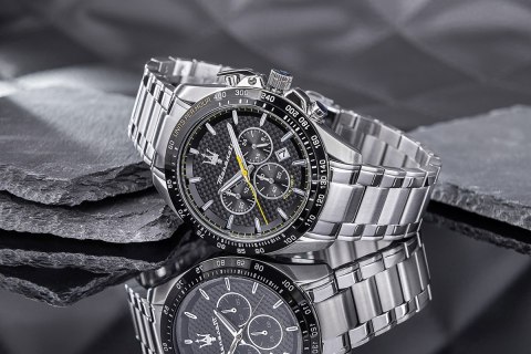 Zegarek Męski MASERATI Traguardo Chrono R8873612042 + BOX