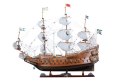 Ekskluzywny model żaglowca Vasa z rozwiniętymi żaglami - Vasa80R