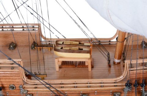 Ekskluzywny model żaglowca Vasa z rozwiniętymi żaglami - Vasa80R