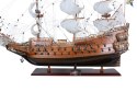 Ekskluzywny model żaglowca Vasa z rozwiniętymi żaglami - Vasa80R