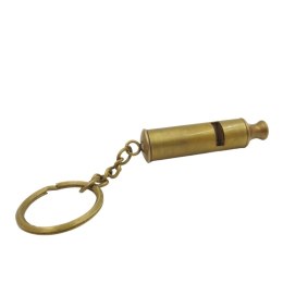 Gwizdek Brelok Mosiężny - Key-0001