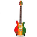 Mini gitara w stylu Bob Marley Tribute Ganja MGT-0468