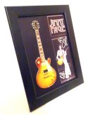 Mini gitara w stylu Jimmy Page w ramce FMG-012
