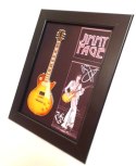 Mini gitara w stylu Jimmy Page w ramce FMG-012