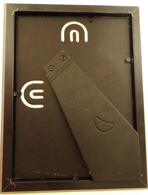 Mini gitara w stylu Jimmy Page w ramce FMG-012