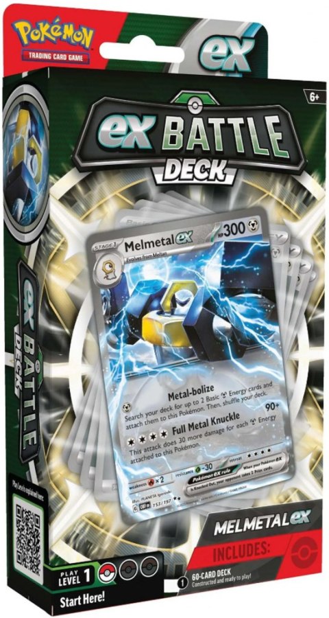 POKEMON TCG: EX BATTLE DECK - METAL EX AND HOUNDOOM EX DISPLAY (ENG)