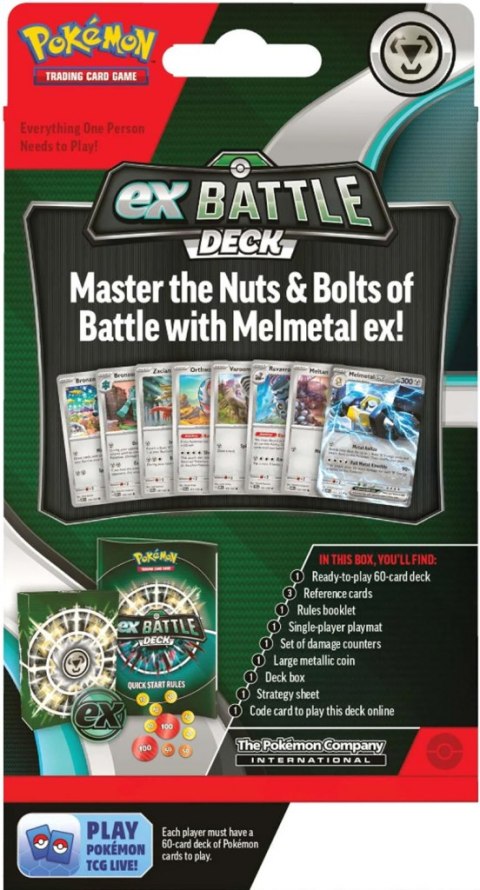POKEMON TCG: EX BATTLE DECK - METAL EX AND HOUNDOOM EX DISPLAY (ENG)