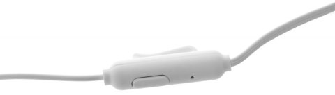 SŁUCHAWKI dokanałowe THOMSON EAR3005W z mikrofonem białe jack