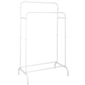 Wieszak stojący podwójny BAGRUS biały