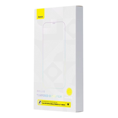 Szkło hartowane BASEUS Crystal 0.3mm iPhone 14 Plus (2szt)