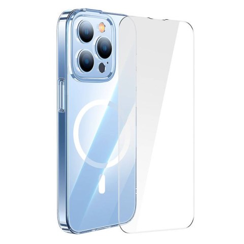 Zestaw ochronny BASEUS Crystal do iPhone 14 Pro Max (przezroczysty)