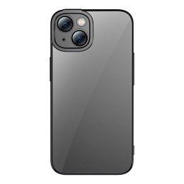 Zestaw ochronny BASEUS Glitter do iPhone 14 Plus etui+szkło (czarny)