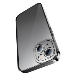 Zestaw ochronny BASEUS Glitter do iPhone 14 Plus etui+szkło (czarny)