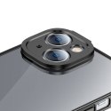 Zestaw ochronny BASEUS Glitter do iPhone 14 Plus etui+szkło (czarny)