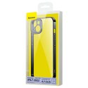 Zestaw ochronny BASEUS Glitter do iPhone 14 Plus etui+szkło (czarny)