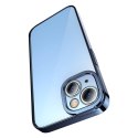 Zestaw ochronny BASEUS Glitter do iPhone 14 Plus (niebieski)