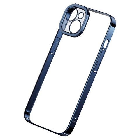 Zestaw ochronny BASEUS Glitter do iPhone 14 Plus (niebieski)