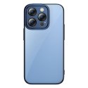 Zestaw ochronny BASEUS Glitter do iPhone 14 Pro Max (niebieski)