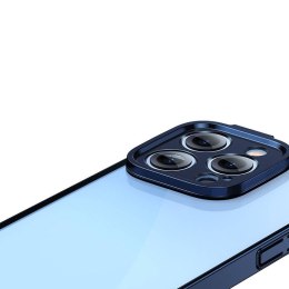 Zestaw ochronny BASEUS Glitter do iPhone 14 Pro Max (niebieski)