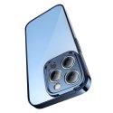 Zestaw ochronny BASEUS Glitter do iPhone 14 Pro Max (niebieski)