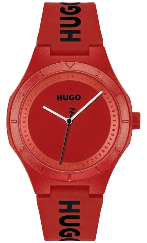 Zegarek Męski HUGO Lit For Him Red 1530346 + BOX
