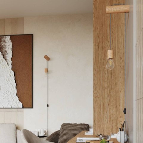 Kinkiet NIMBI E27 z włącznikiem