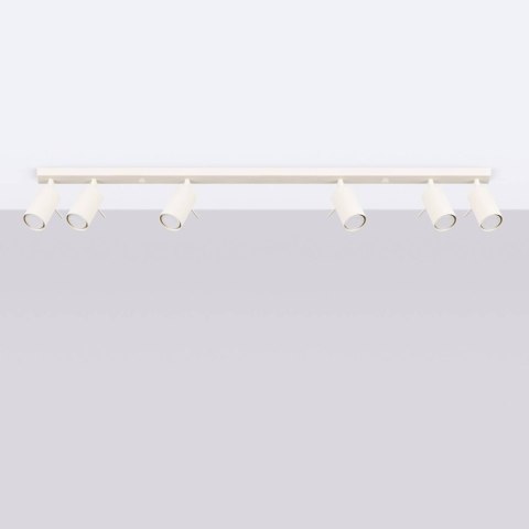 Plafon RING 6L beżowy