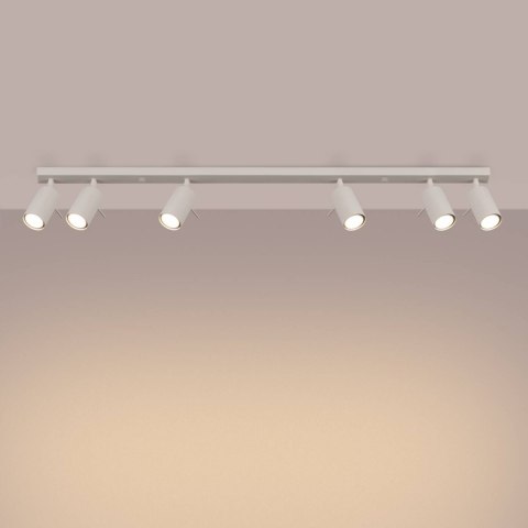 Plafon RING 6L beżowy