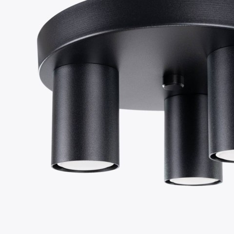 Plafon LAGOS 3P czarny