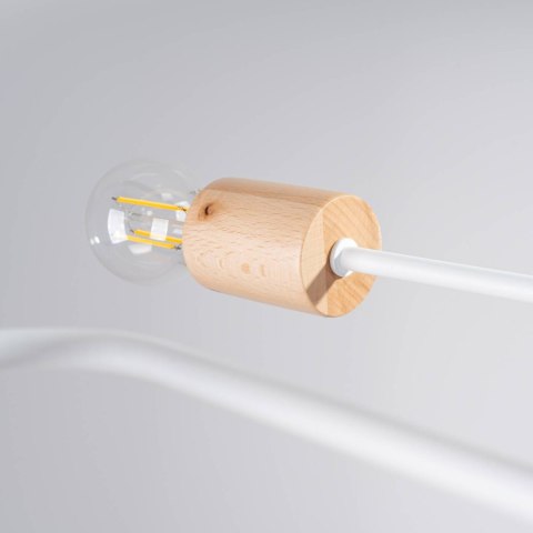 Żyrandol TIMBO 4 biały