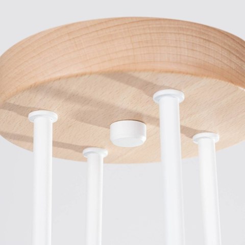 Żyrandol TIMBO 4 biały