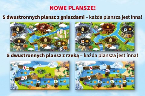 GRA DRAFTOZAUR - 2 DODATKI PTERODAKTYLE oraz PLEZJOZAURY