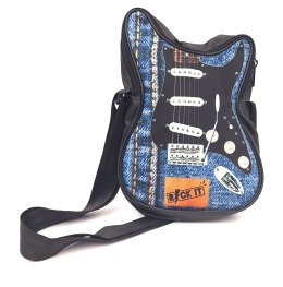 Torba na ramię w kształcie gitary Let's rock - RBG-019
