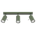 Plafon RING 3L zielony oliwkowy