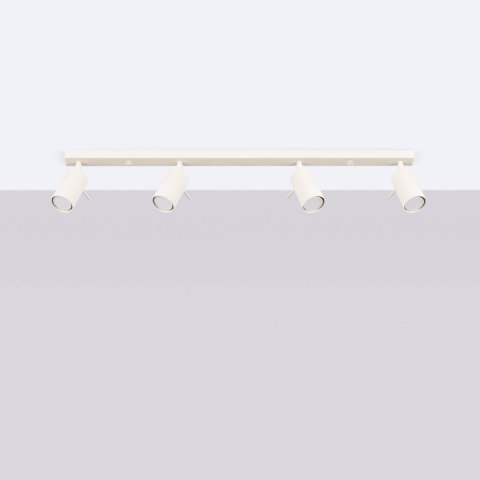 Plafon RING 4L beżowy