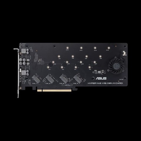 ASUS Hyper M.2 x16 Gen 4 Card adapter Wewnętrzny