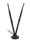 Antena GSM do modemów LTE 4G 2 x 5dBi TWIX (CRC9/TS9)