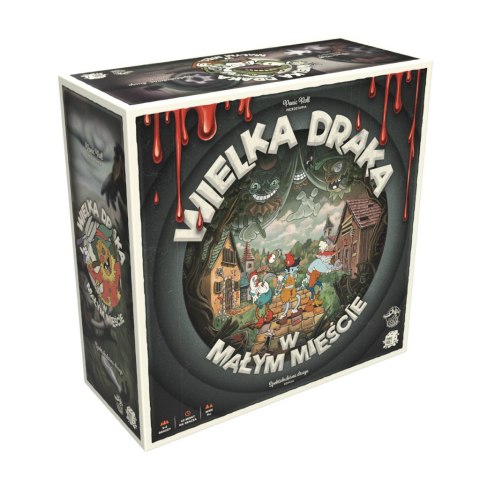 GRA WIELKA DRAKA W MAŁYM MIEŚCIE - podstawa - LUCKY DUCK