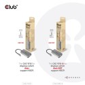 CLUB3D CAC-1510-A adapter kablowy 0,25 m USB Type-C DVI Szary