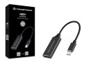 Conceptronic ABBY03B adapter kablowy HDMI Typu A (Standard) USB Type-C Czarny