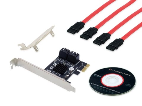 Conceptronic EMRICK03G adapter Wewnętrzny SATA