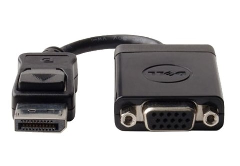 DELL R74C3 adapter kablowy DisplayPort VGA (D-Sub) Czarny