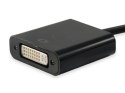 Equip 133433 adapter kablowy Mini DisplayPort DVI-I Czarny