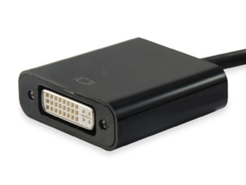 Equip 133433 adapter kablowy Mini DisplayPort DVI-I Czarny